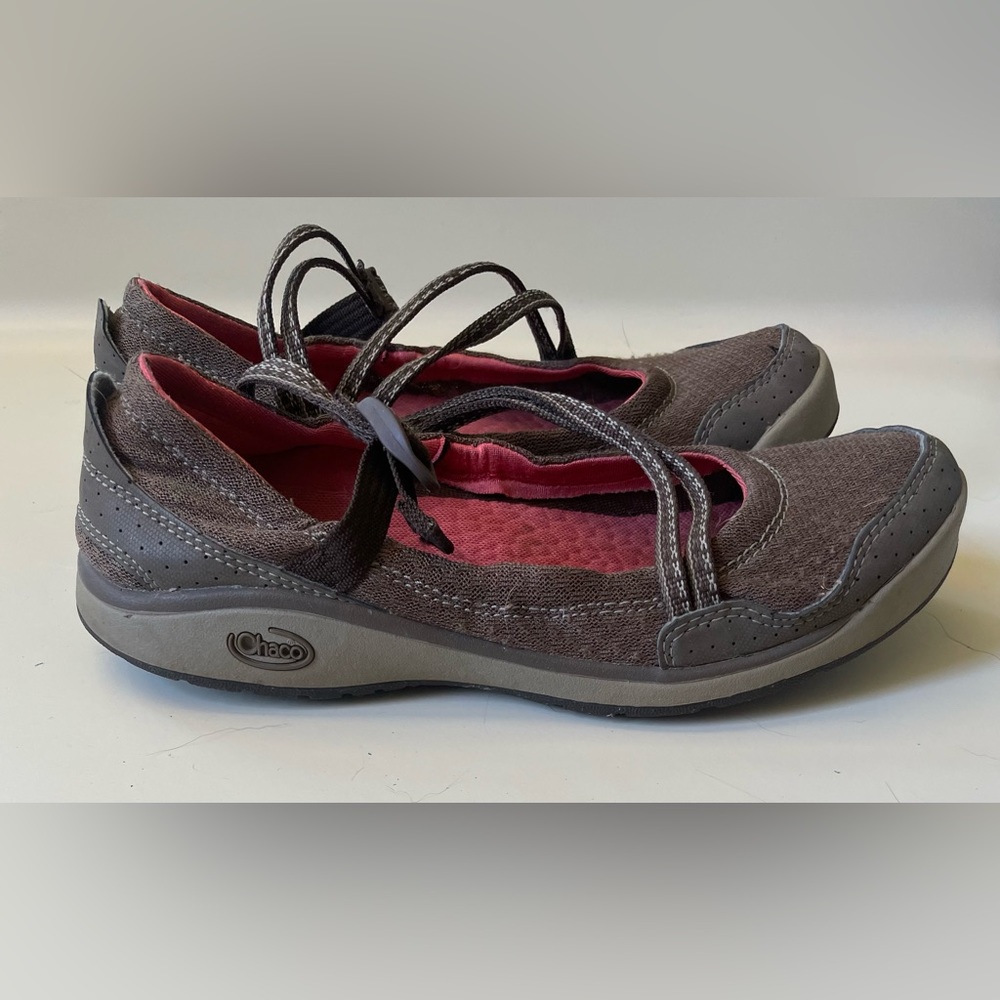 Chaco Petaluma Mary Janes Shoes Brown Size 7.5